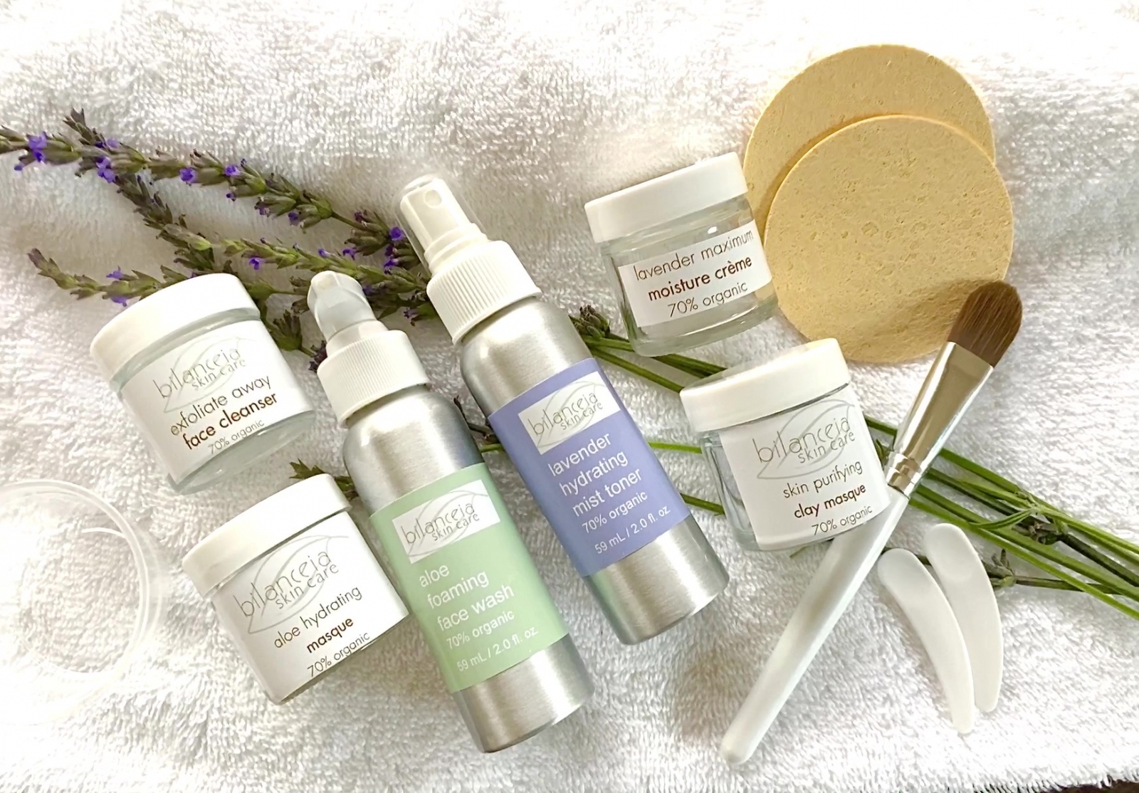 virtual organic facial kit Bilanceia